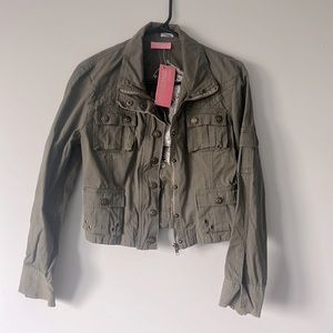 Olive green jacket